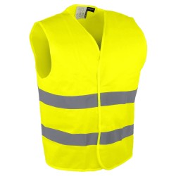 GILET HV JAUNE 2 BDES HOR XL