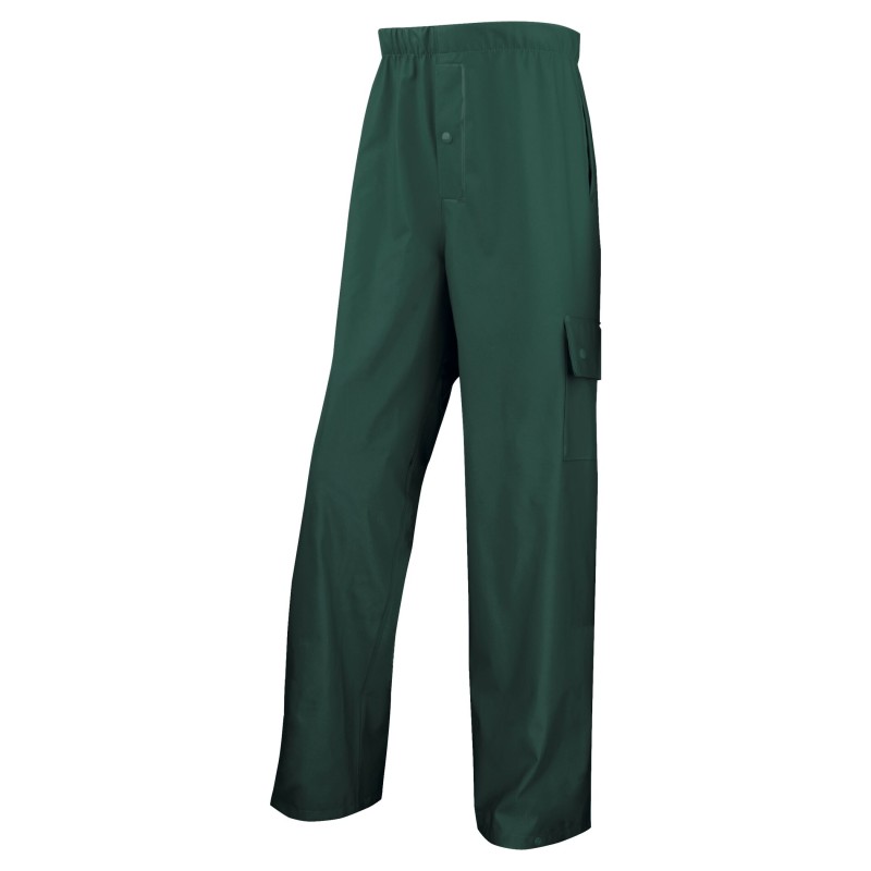 PANTALON DE PLUIE 850 VERT M  