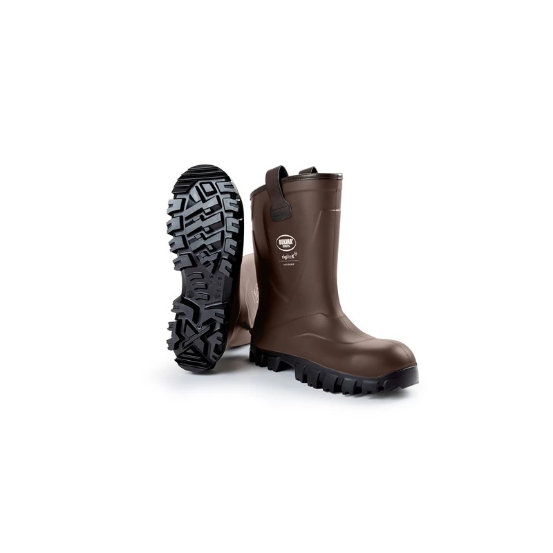 Bottes hiver hautes RigiliteX SolidGrip S5 marron - Pointure 37