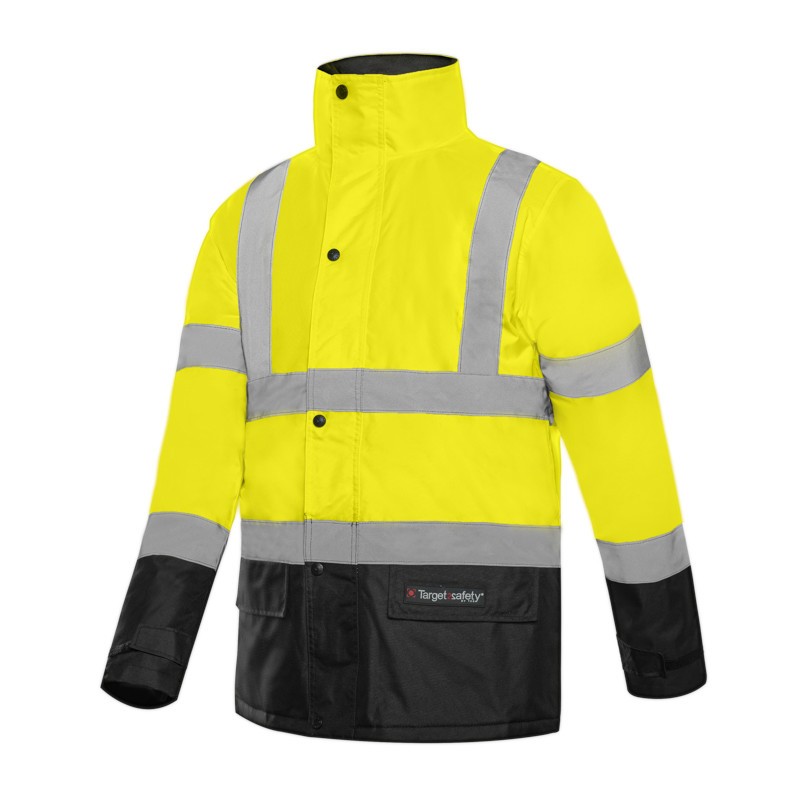 Veste de pluie haute visibilité SKY jaune 2XL