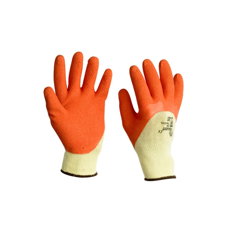 Gant de manutention Cat. 2 latex orange SUPERBAT - Taille 10